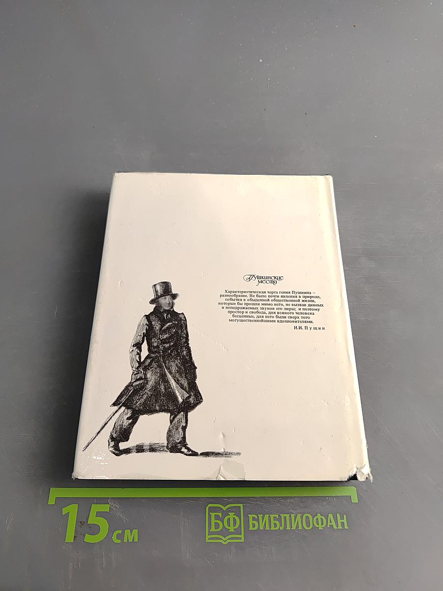 Пушкинские места. Часть 1. Москва и Подмосковье. Ленинград и его пригороды. Псковский край. Верхневолжье. Болдинская земля