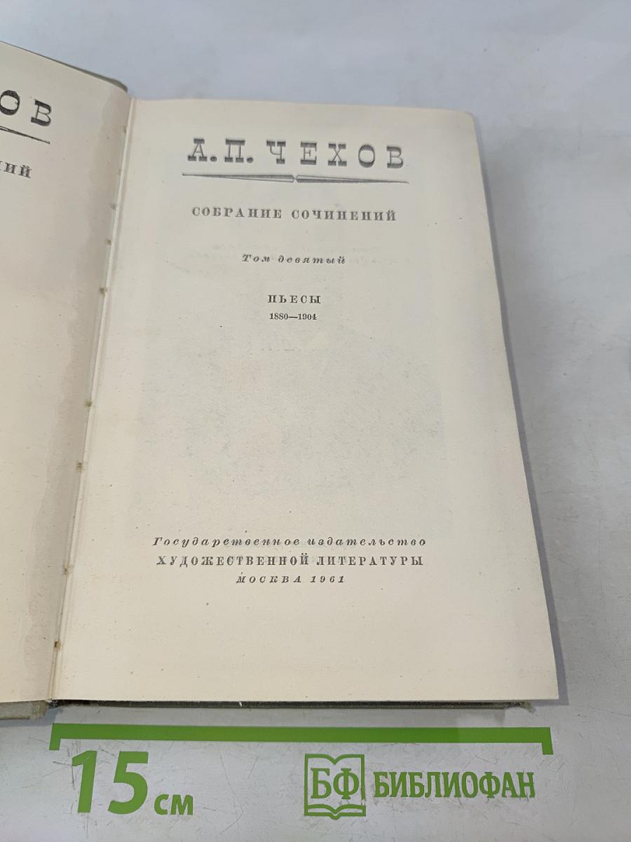 Собрание сочинений. Том десятый. Пьесы 1880-1904