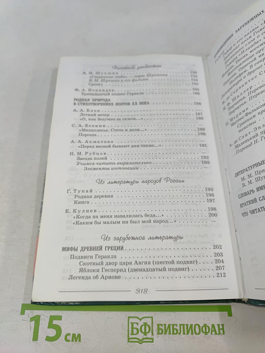 Литература. Учебник-хрестоматия. 6 класс. Часть 2