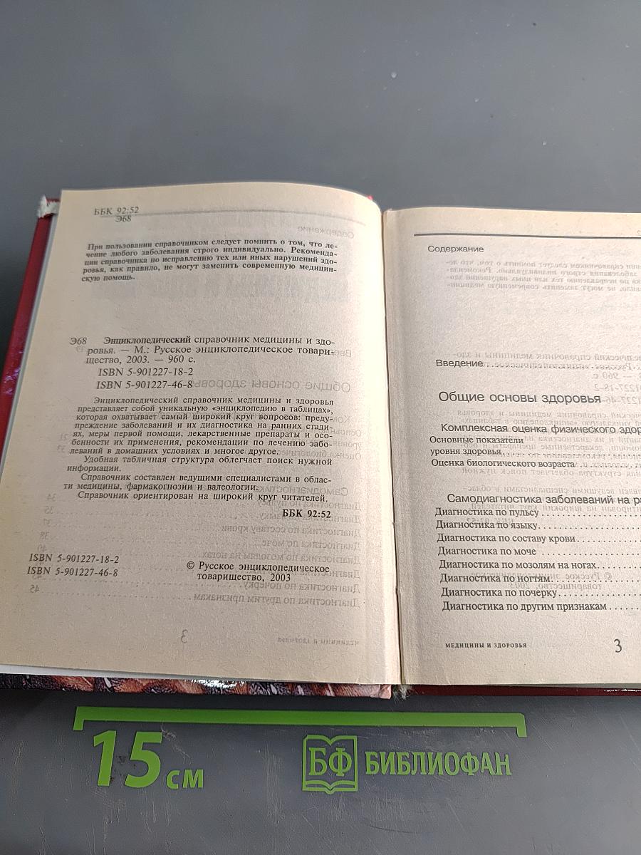 Энциклопедический справочник медицины и здоровья