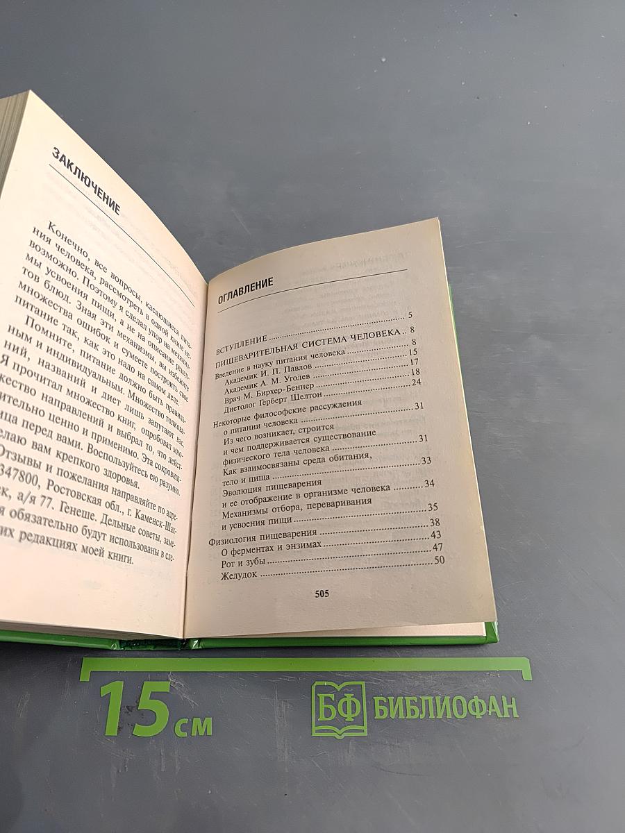 Золотые правила питания