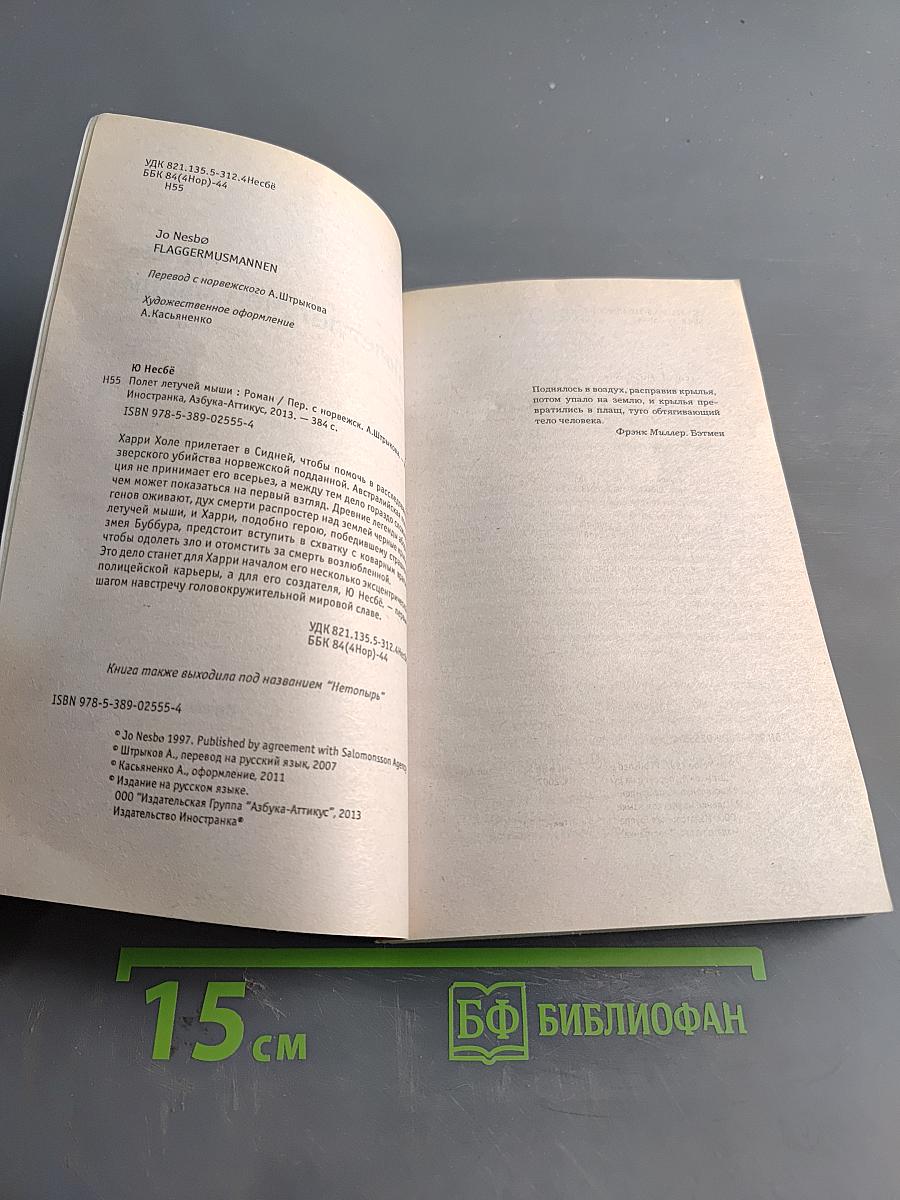 Полет летучей мыши