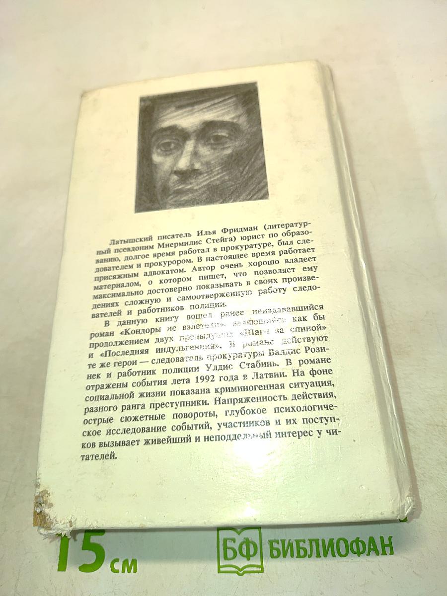 Последняя индульгенция. Кондоры не взлетели