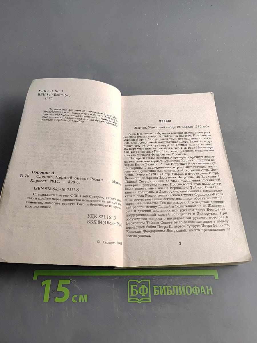 Слепой. Черный океан