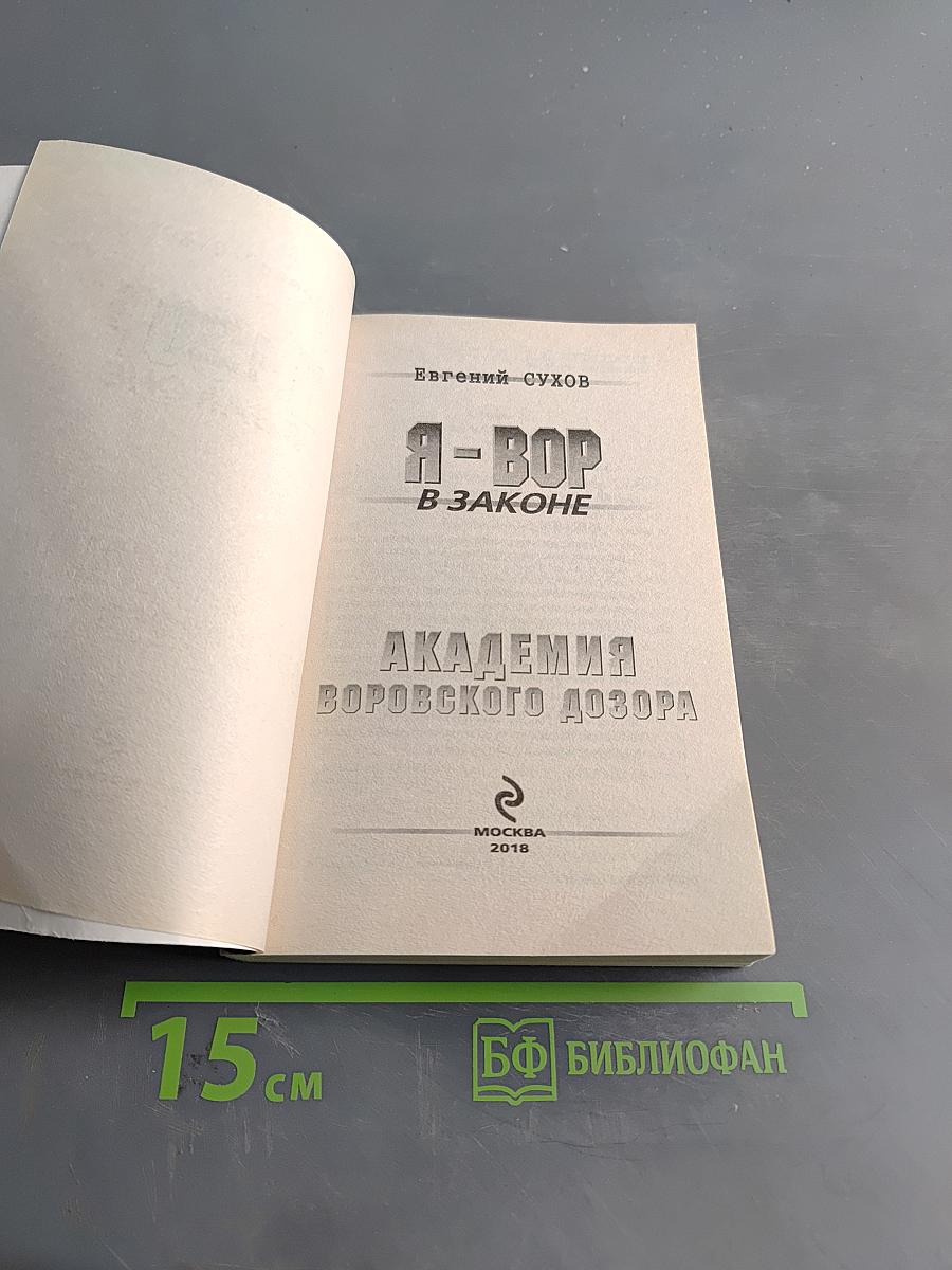 Я - вор в законе. Академия воровского дозора