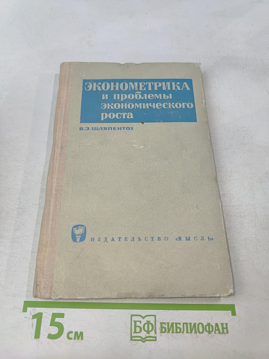 Эконометрика и проблемы экономического роста