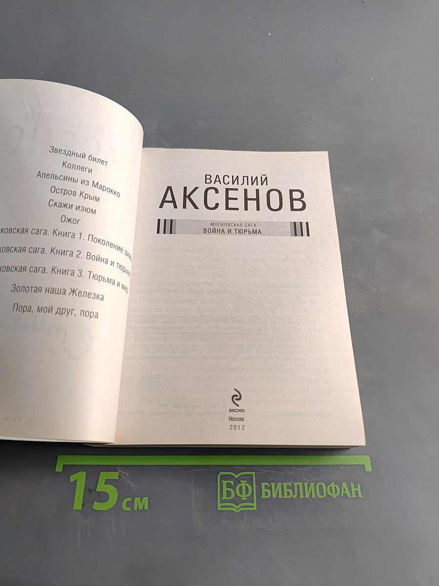 Московская сага. Война и тюрьма