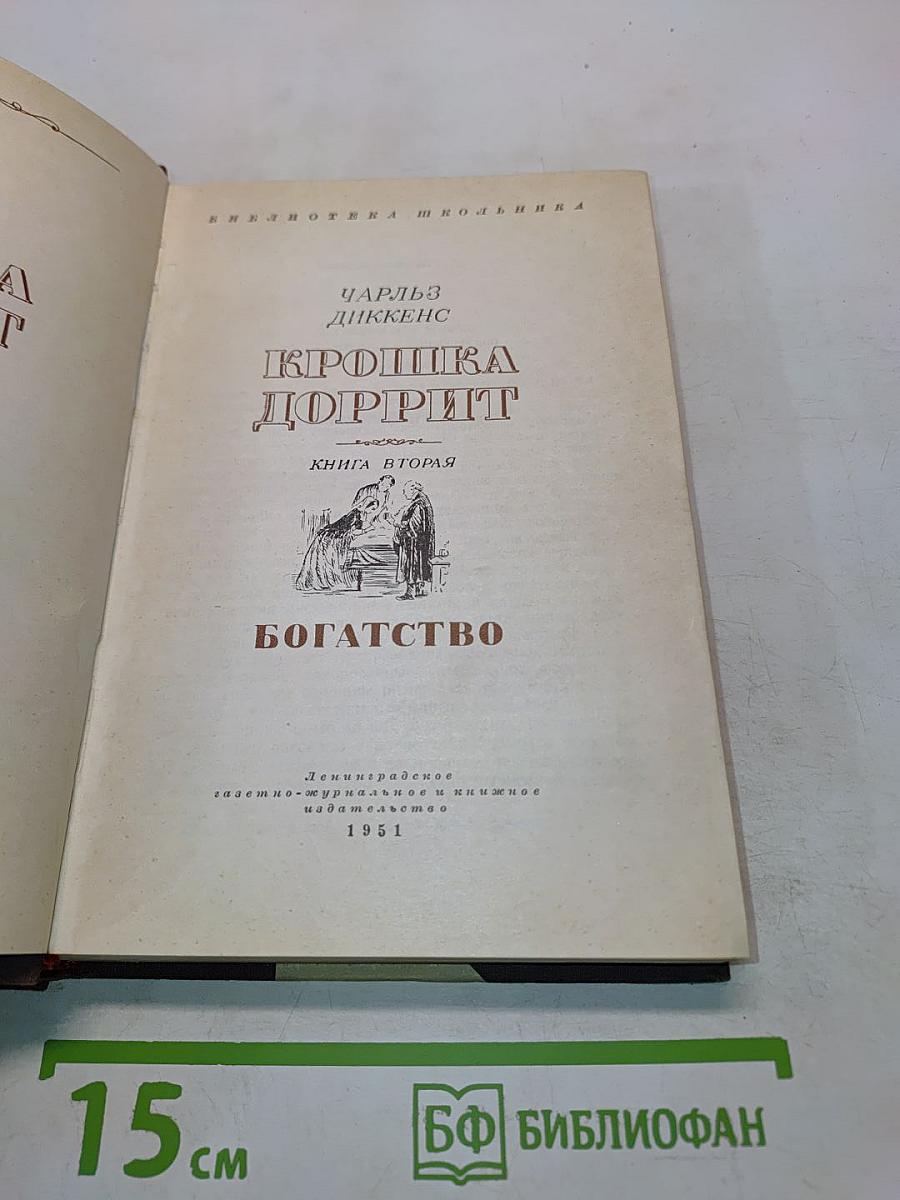 Крошка Доррит. Книга вторая. Богатство