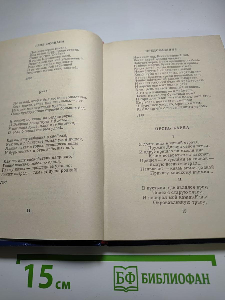 М.Ю. Лермонтов. Стихотворения и поэмы для старшего школьного возраста