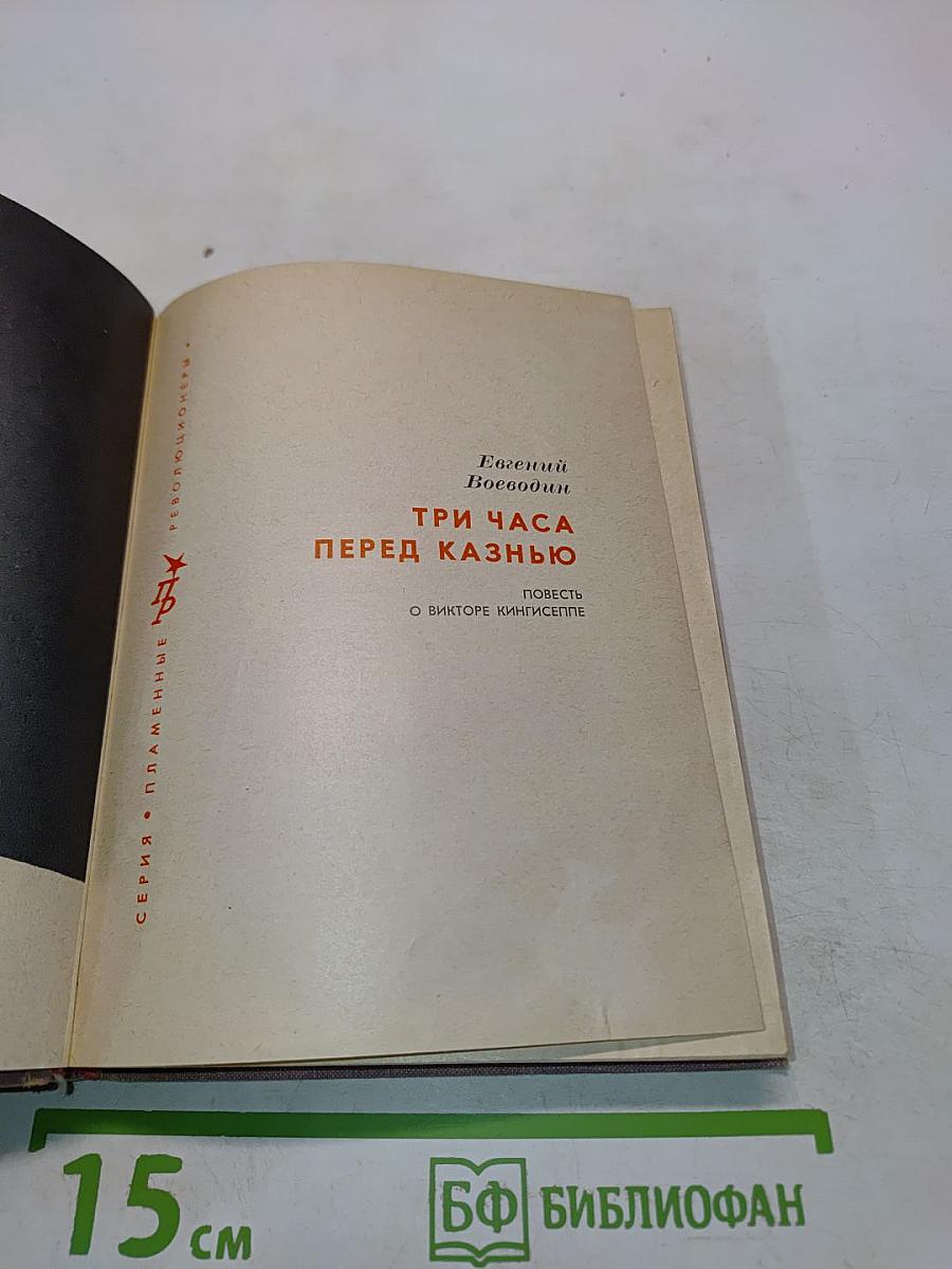 Три часа перед казнью. Повесть о Викторе Кингисеппе
