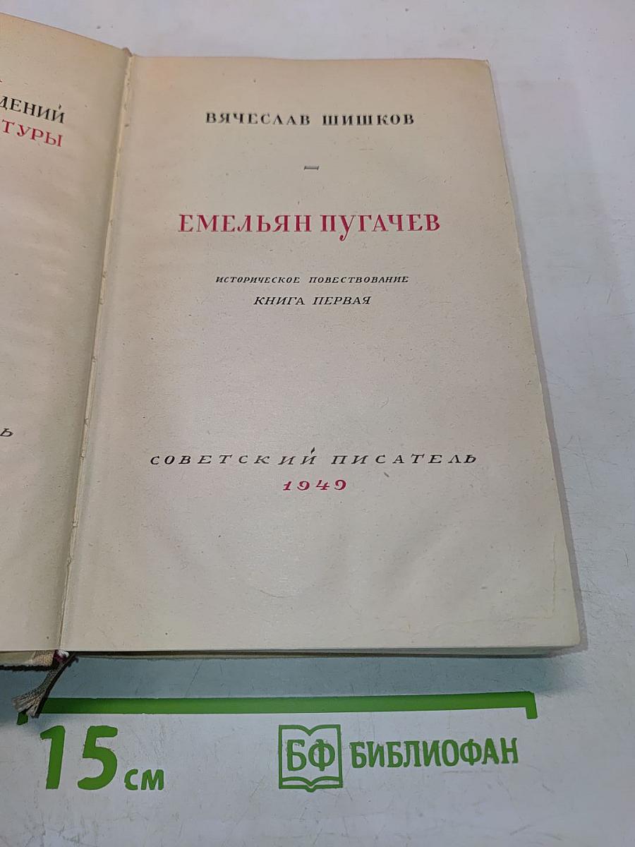 Емельян Пугачев. Книга первая