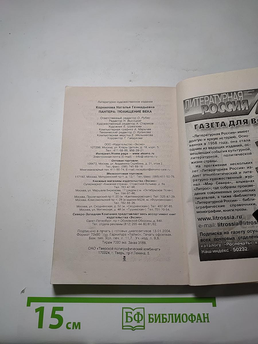 Пантера: Похищение века
