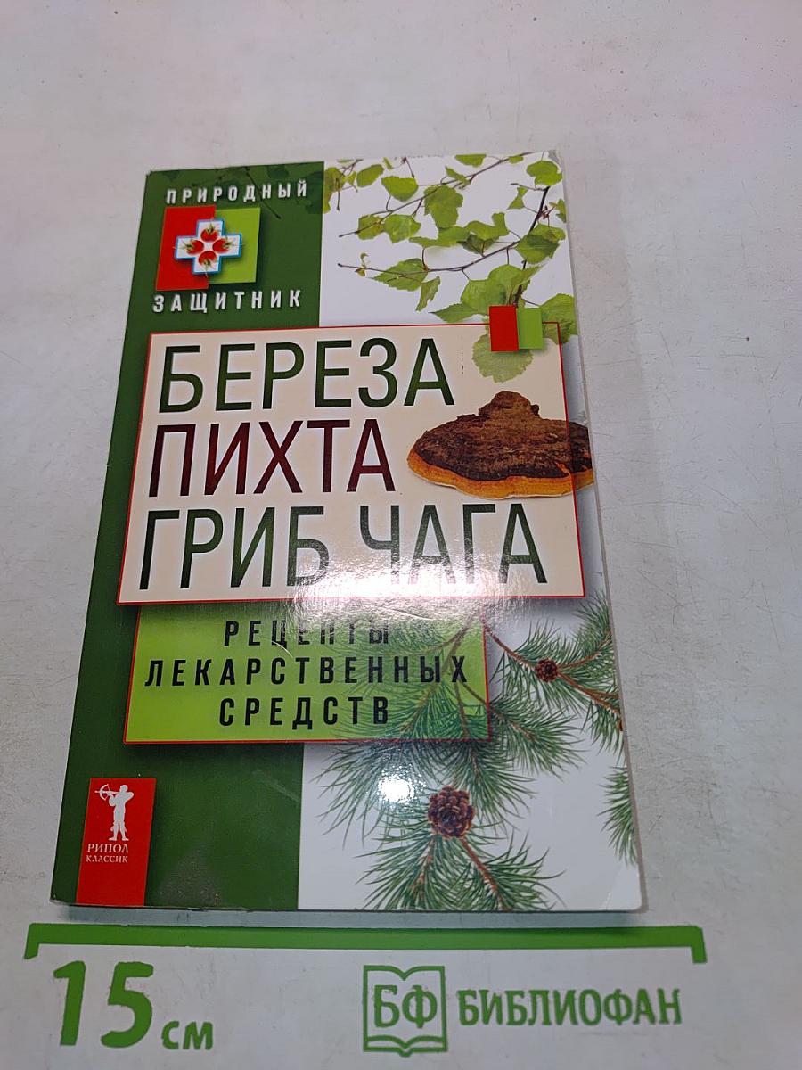 Береза, пихта, гриб чага. Рецепты лекарственных средств
