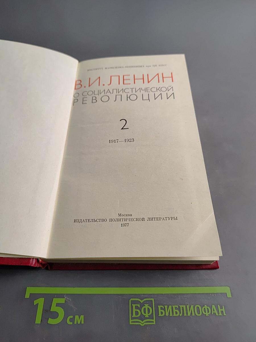 О социалистической революции. Том 2. 1917-1923