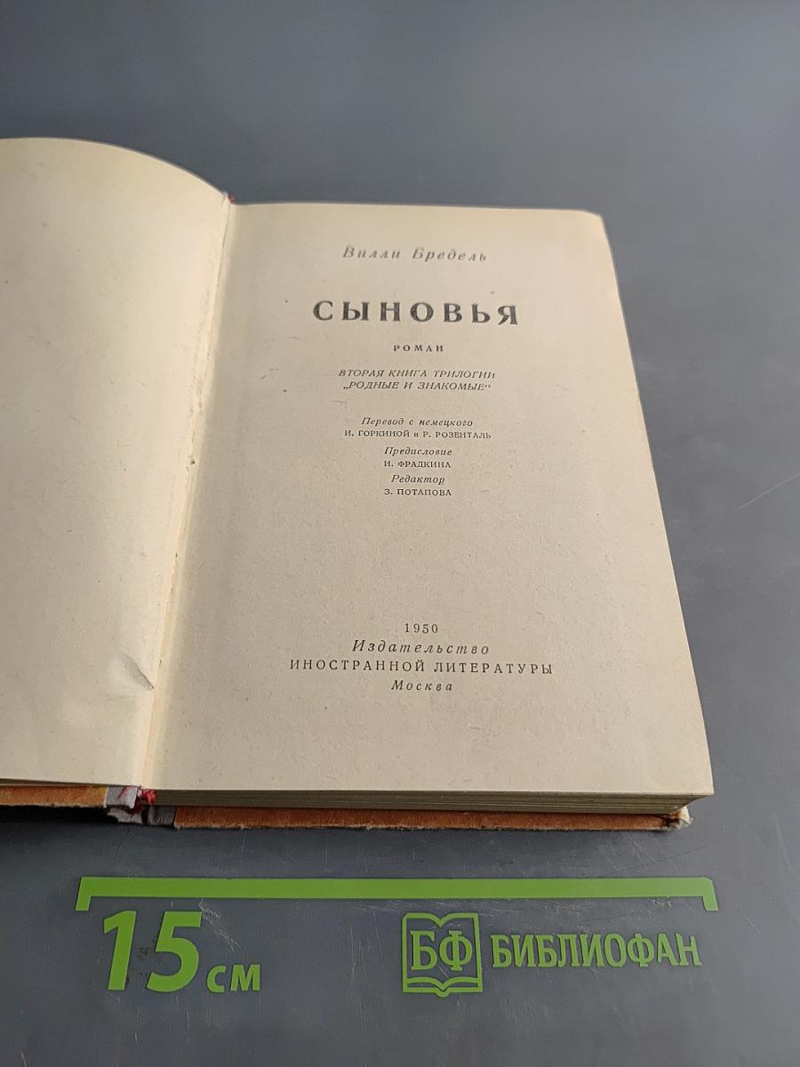 Сыновья