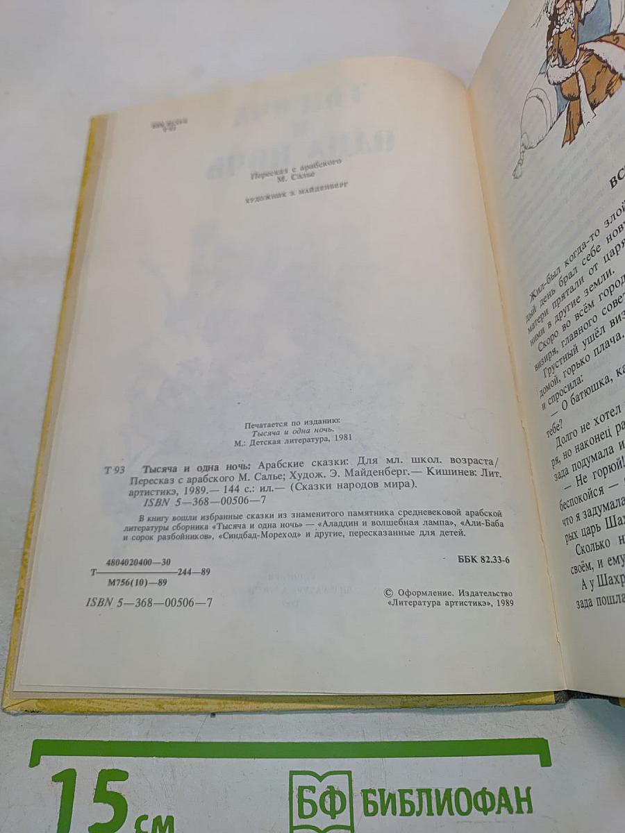 Тысяча и одна ночь. Арабские сказки