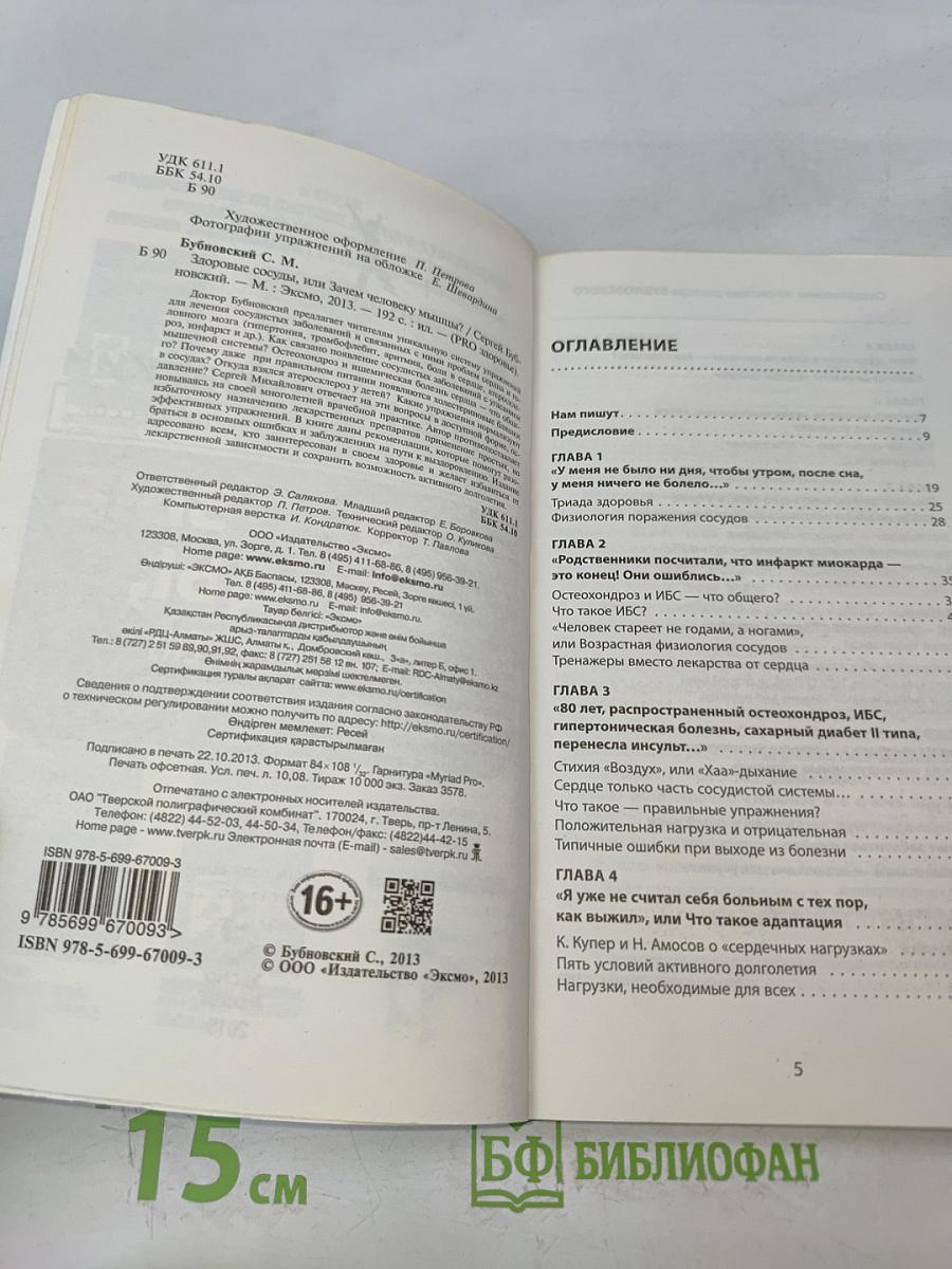 Здоровые сосуды, или Зачем человеку мышцы?