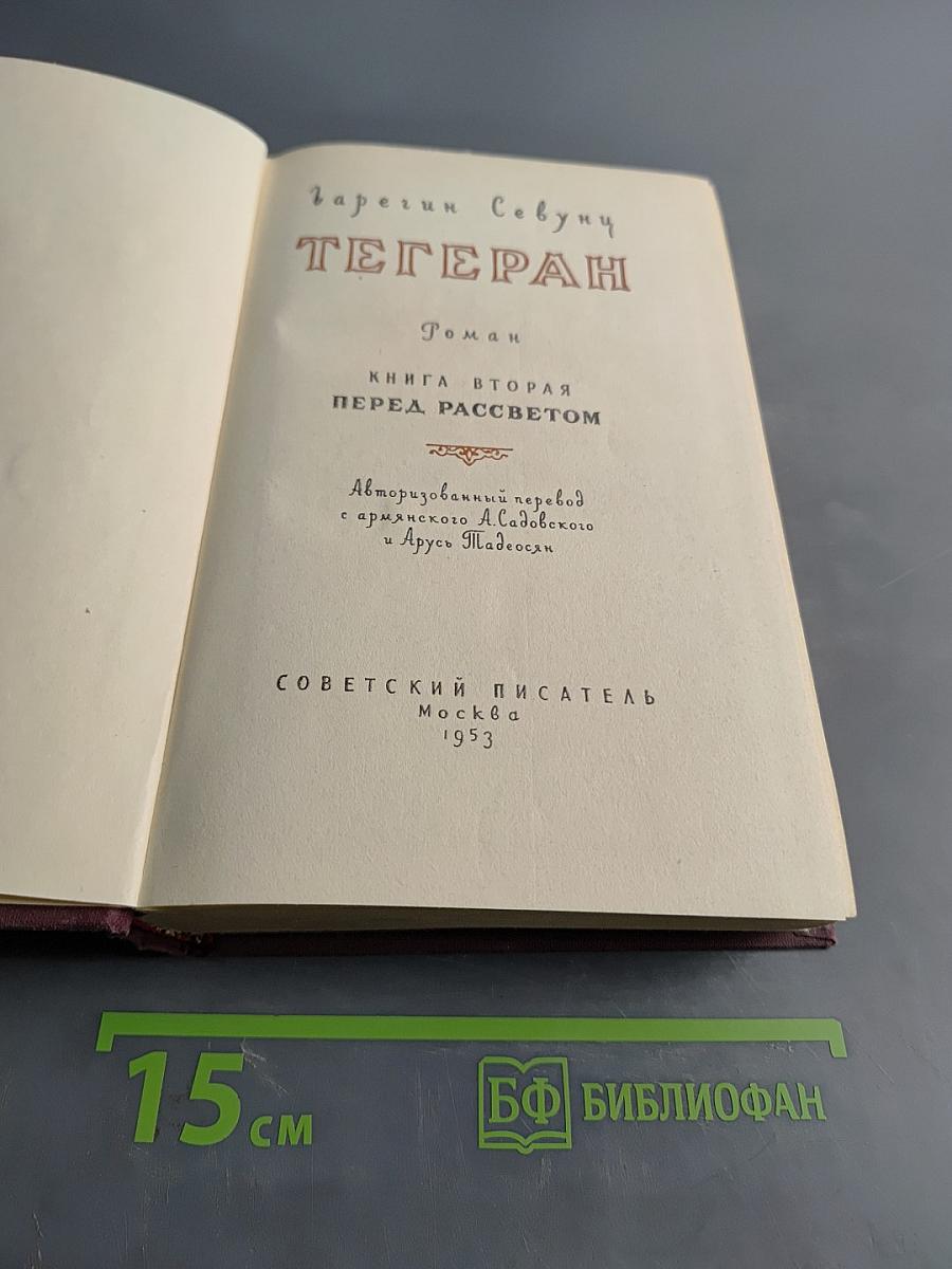 Тегеран. Книга вторая. Перед рассветом