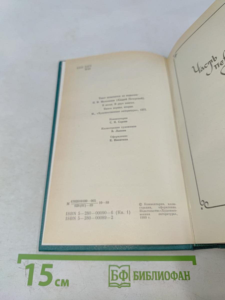 В лесах. Книга первая