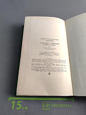 Сергей Есенин. Собрание сочинений в двух томах. Том 2. Стихотворения. Проза. Статьи. Письма