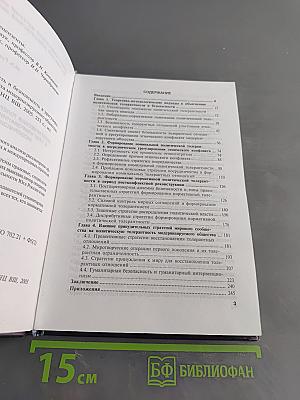 Политическая толерантность и безопасность в урегулировании этнического конфликта модернизируемого общества