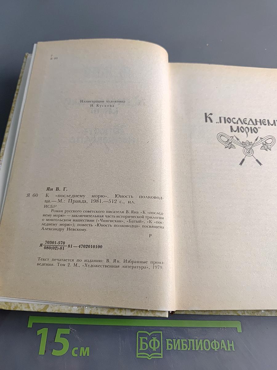 К последнему морю. Юность полководца
