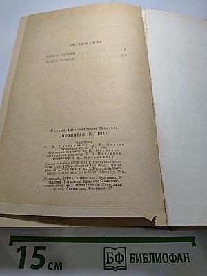 Поднятая целина (Роман в двух книгах)