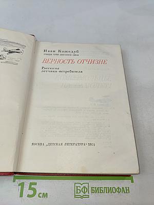 Верность отчизне. Рассказы летчика-потребителя