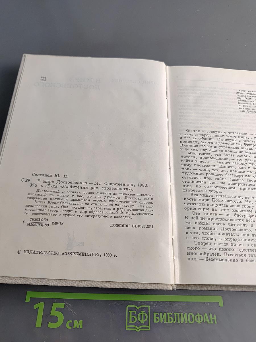 В мире Достоевского