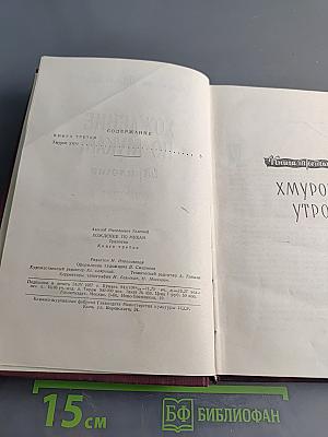 Хождение по мукам. Книга третья. Хмурое утро