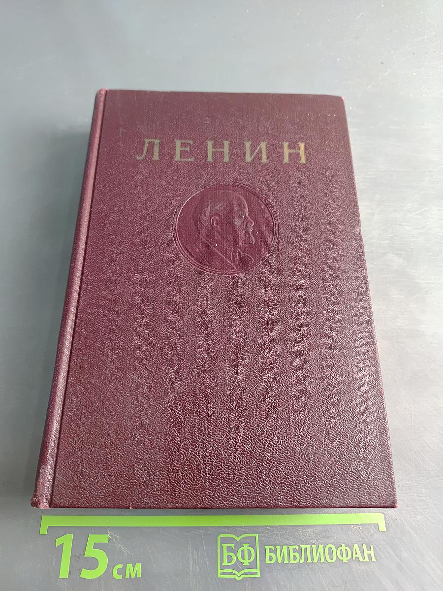 Ленин. Сочинения. Том 19