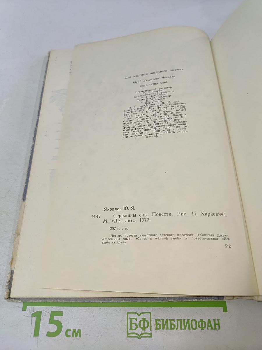 Серёжины сны