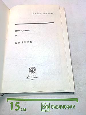 Введение в бизнес