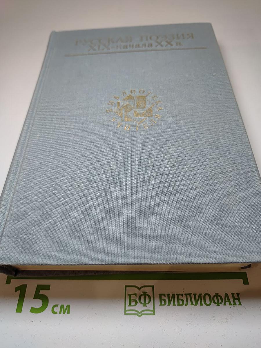 Русская поэзия XIX - начала XX в.