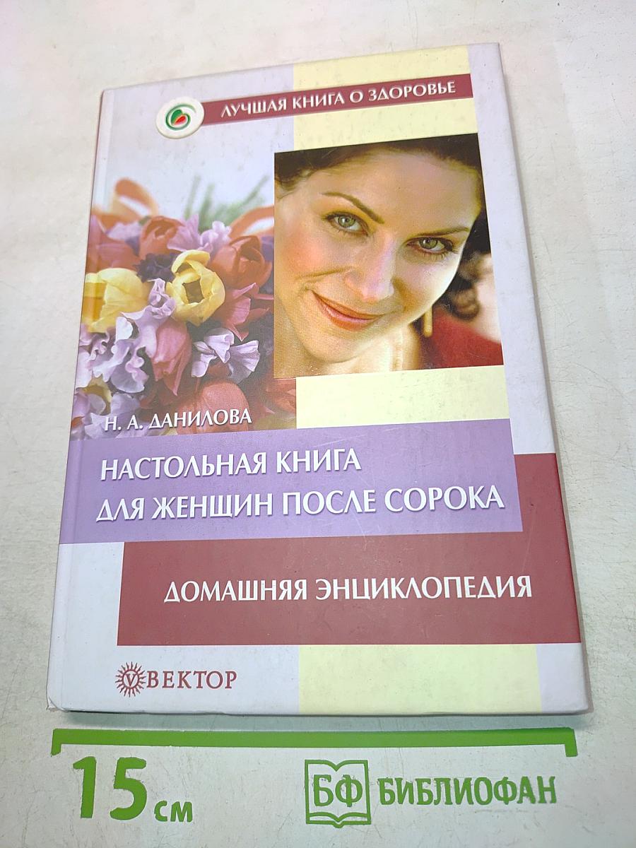 Настольная книга для женщин после сорока. Домашняя энциклопедия