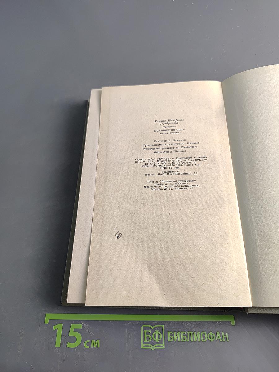 Прометей. Похищение огня. Книга вторая