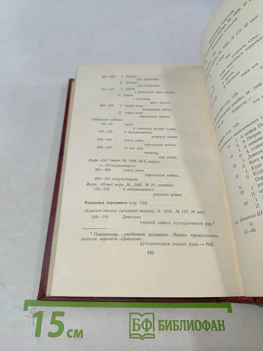Полное собрание сочинений. Том седьмой. Вторая половина 1925-1926