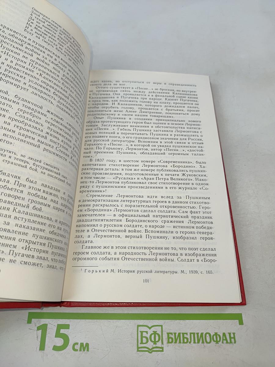 Лермонтов и Пушкин