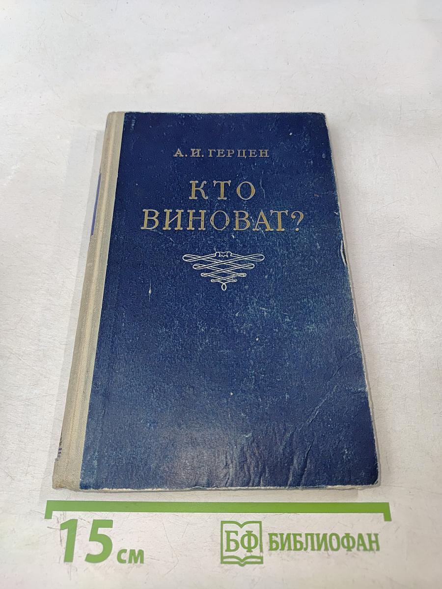 Кто виноват?