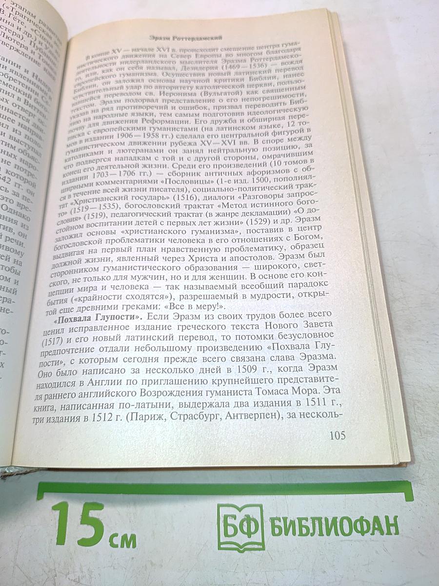 История литературы. Зарубежная литература от истоков до наших дней