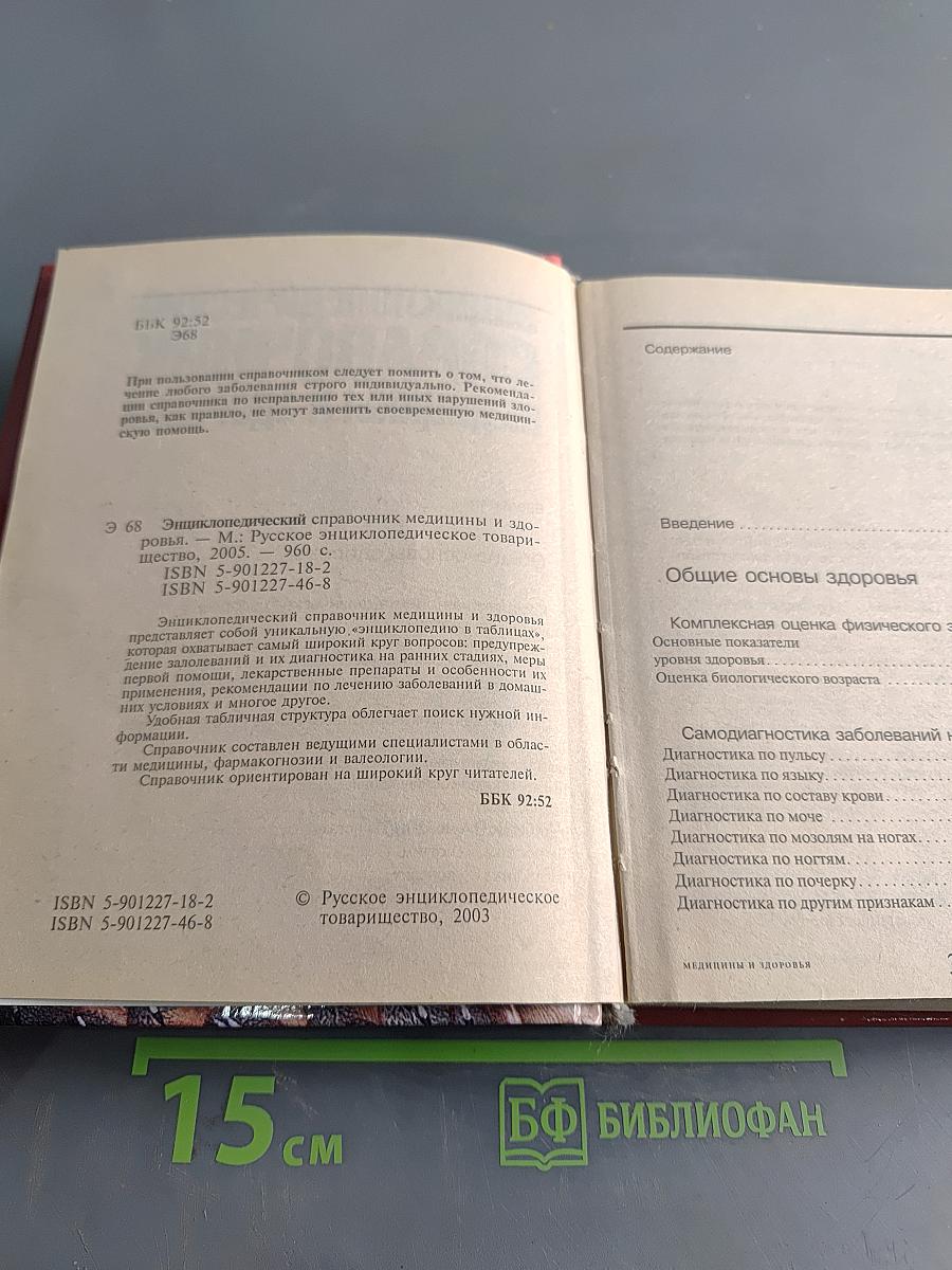 Энциклопедический справочник медицины и здоровья