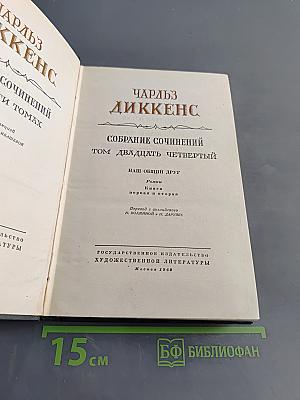 Собрание сочинений. Том двадцатый четвертый. Наш общий друг. Книги первая и вторая