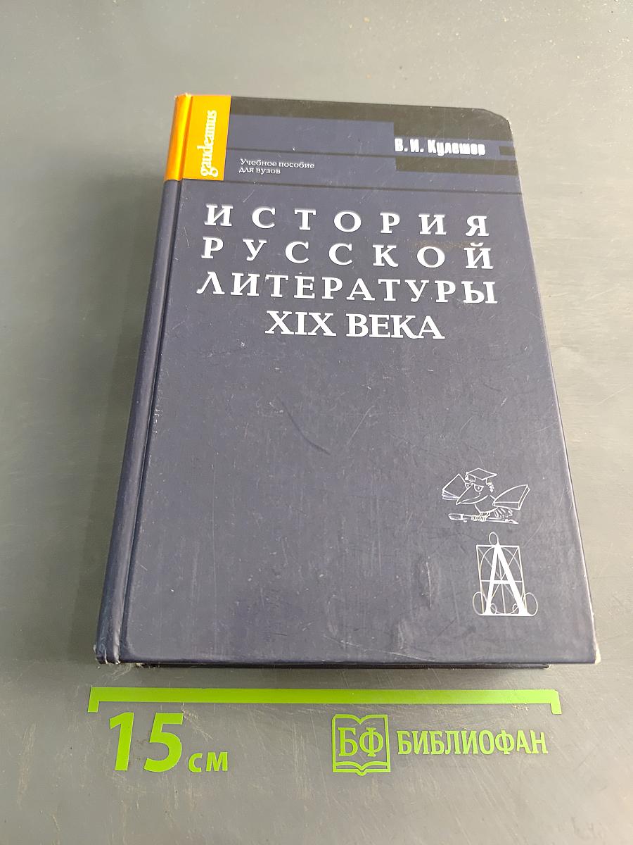 История русской литературы XIX века