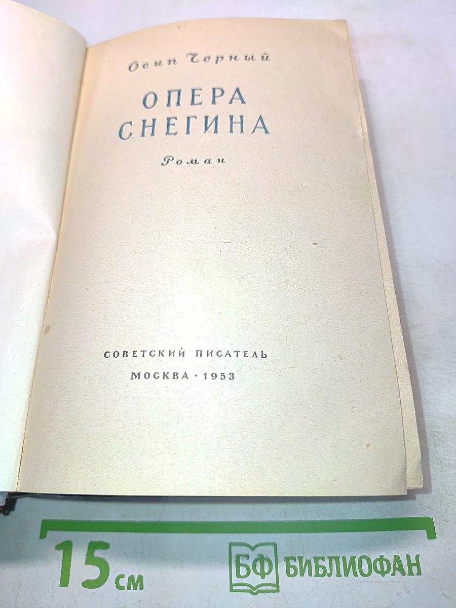Опера Снегина