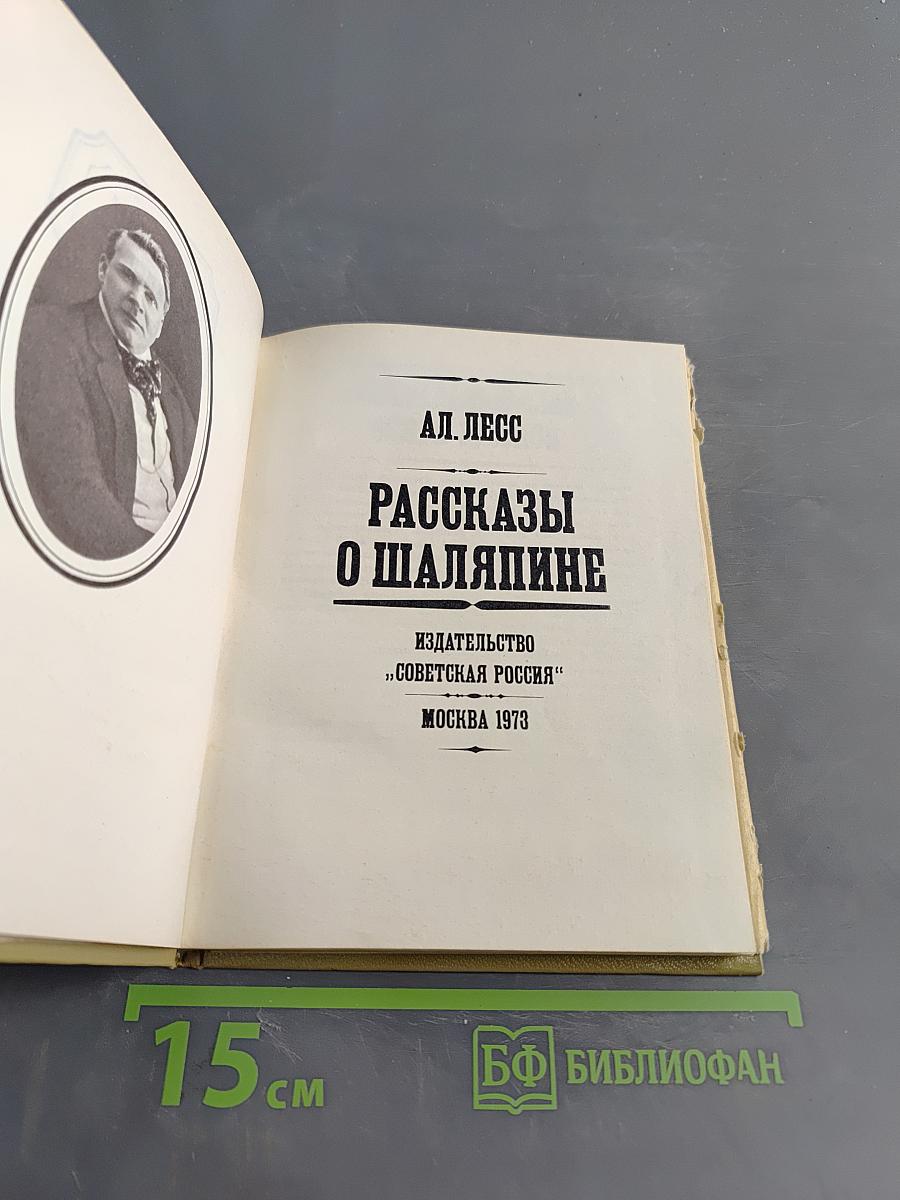 Рассказы о Шаляпине