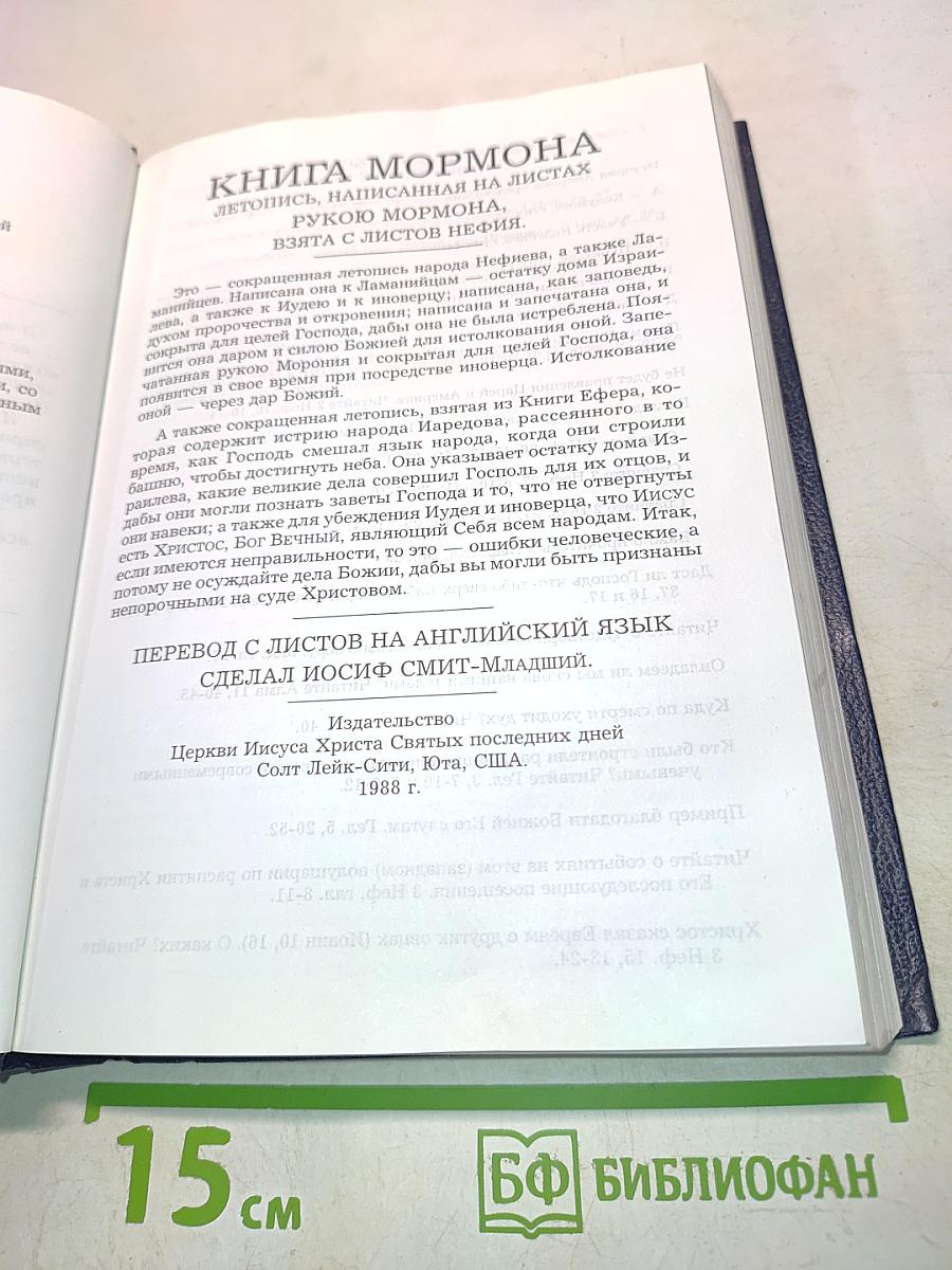 Книга Мормона. Новые свидетельства об Иисусе Христе