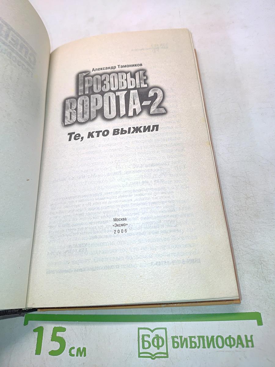 Грозовые ворота-2. Те, кто выжил