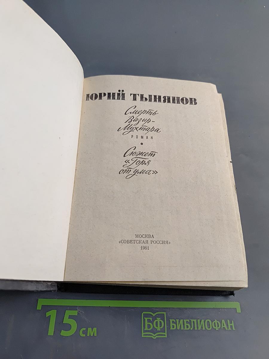 Смерть Вазир-Мухтара. Сюжет «Горя от ума»