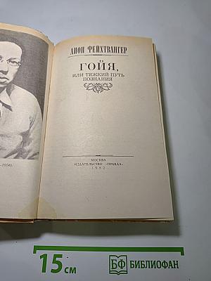 Гойя, или Тяжкий путь познания