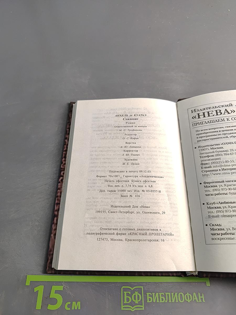Схимник. Книга первая